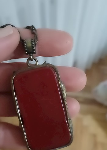 Uzun Zincirli Çok Renkli Bohem Kolye - Görsel 4