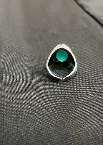 Kadin Vintage Bohem Turkuaz Yüzük - Görsel 6