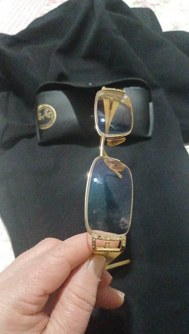 Klasik Kadın Altın Tokalı Gözlük - Görsel 4