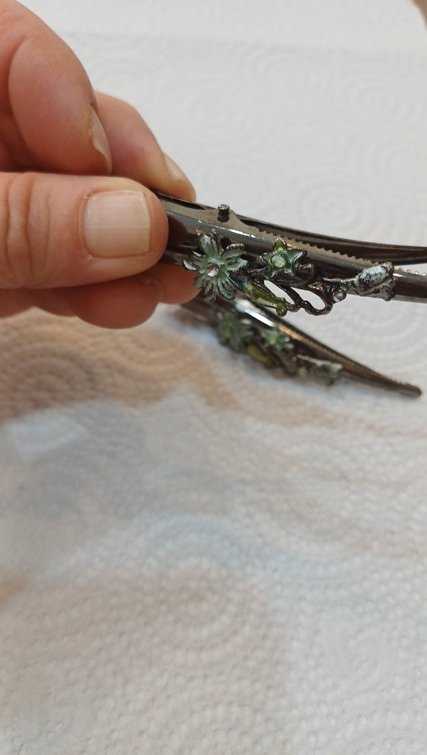 Boncuklu Vintage Bohem Kadın Saç Tokası - Görsel 2