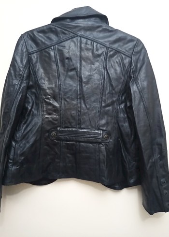 DESA Orijinal Deri Biker Ceket - Görsel 4