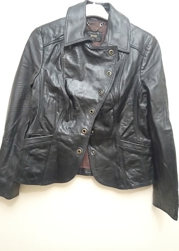 DESA Orijinal Deri Biker Ceket - Görsel 2