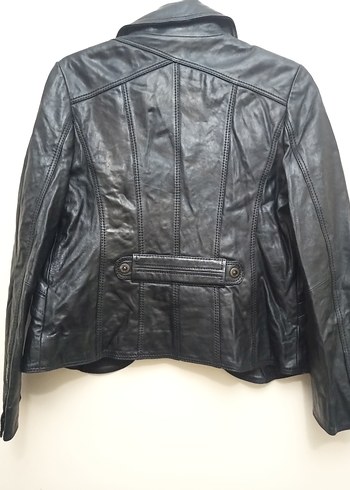 DESA Orijinal Deri Biker Ceket - Görsel 5