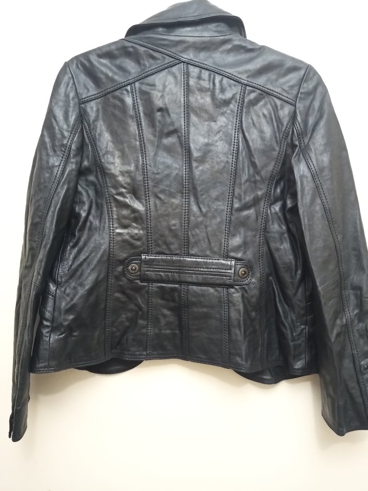 DESA Orijinal Deri Biker Ceket - Görsel 5