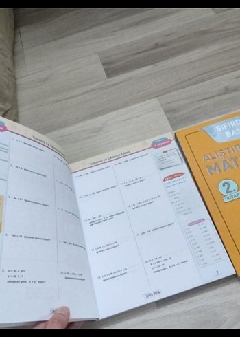 Şenol Hoca Matematik Alıştırma Kitapları 1-2 - Görsel 3