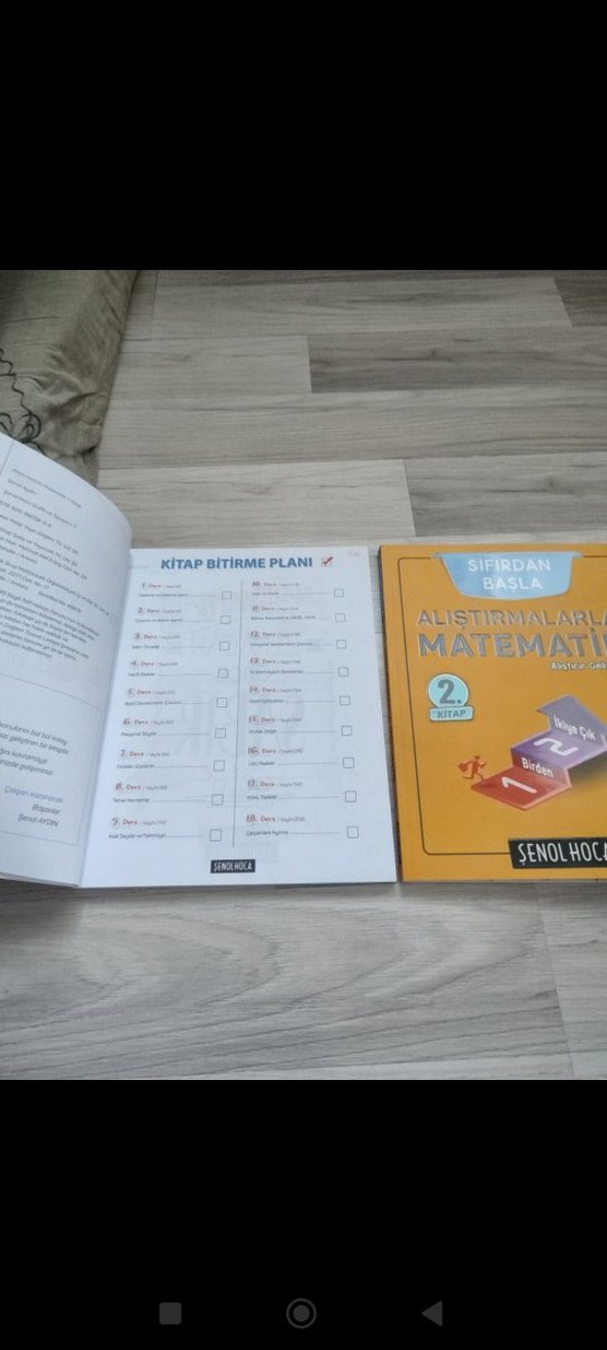 Şenol Hoca Matematik Alıştırma Kitapları 1-2 - Görsel 2
