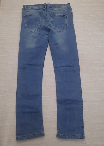 Parlak Mavi erkek Denim Pantolon - Görsel 2