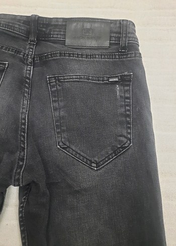 Jack Kevin Siyah Denim Pantolon - Görsel 6