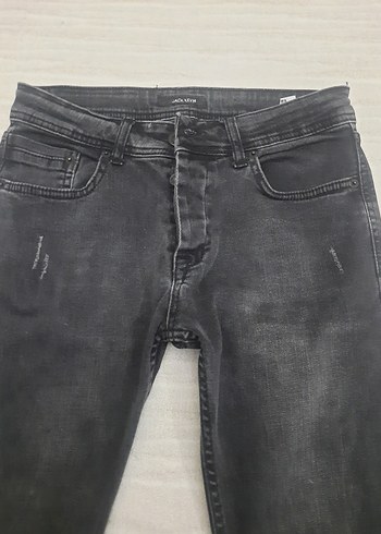 Jack Kevin Siyah Denim Pantolon - Görsel 2