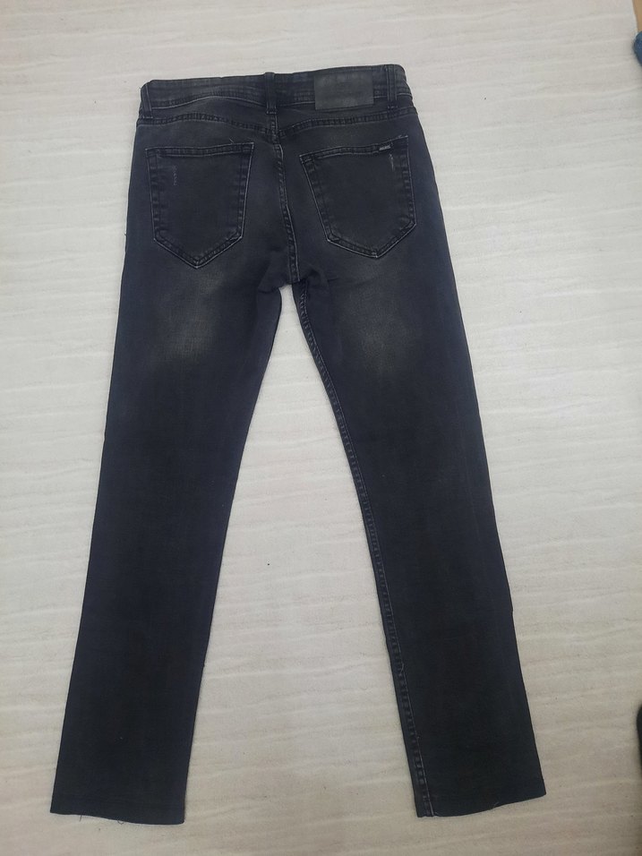 Jack Kevin Siyah Denim Pantolon - Görsel 4