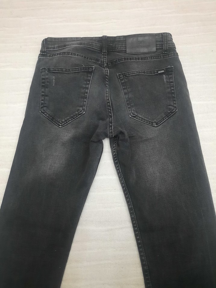 Jack Kevin Siyah Denim Pantolon - Görsel 5