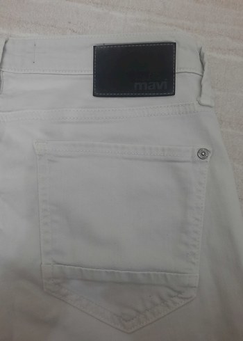 Mavi Jake Model Beyaz Denim Kot Pantolon 30/30 Beden - Görsel 7