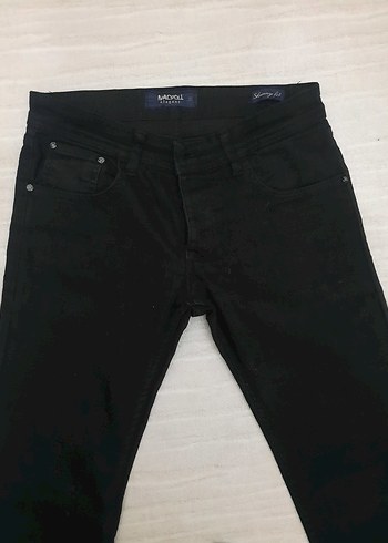 Macpoll Siyah Skinny Fit Jean Pantolon - 31/34 Beden - Görsel 2