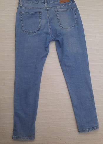 Mavi dar Kesim erkek Kot Pantolon - Görsel 2