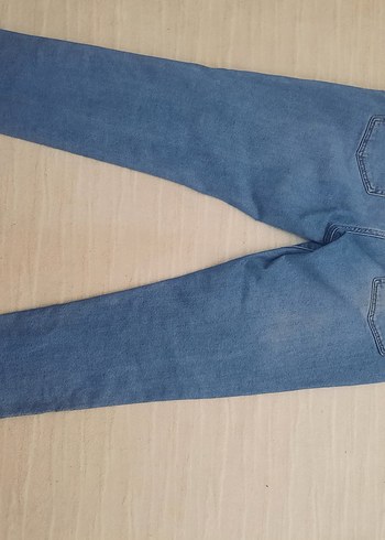 Mavi dar Kesim erkek Kot Pantolon - Görsel 3