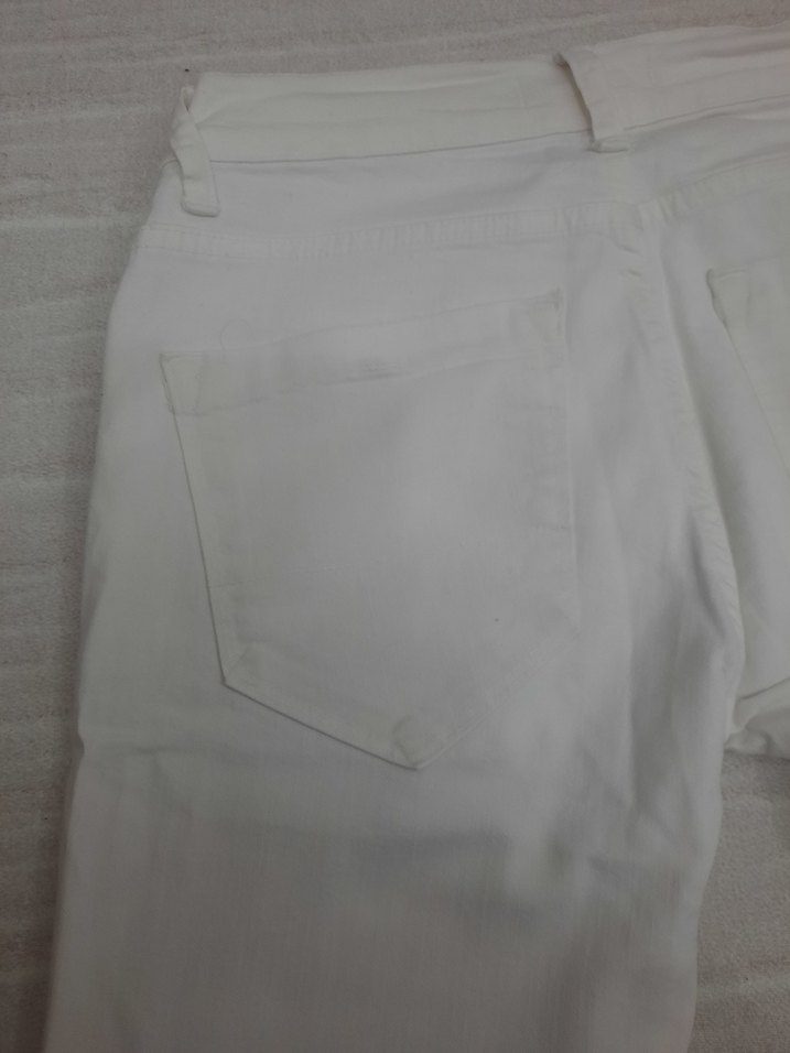 Redman Beyaz Slim Fit Denim Pantolon - W30 L34 - Görsel 5