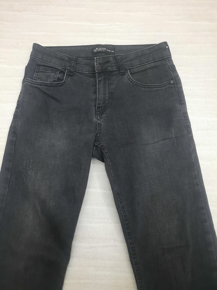 LC Waikiki Siyah Skinny Fit Jean Pantolon - Görsel 2