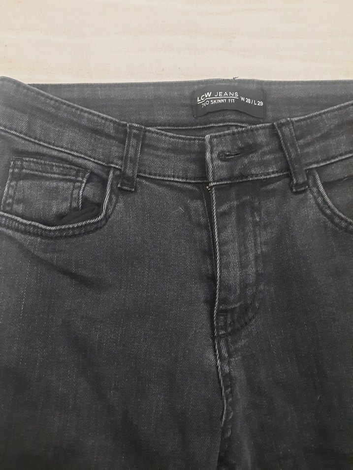 LC Waikiki Siyah Skinny Fit Jean Pantolon - Görsel 3