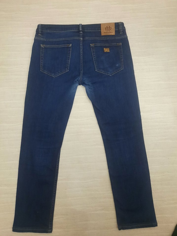 Ruck & Maul Koyu Mavi Jean Pantolon - Görsel 3