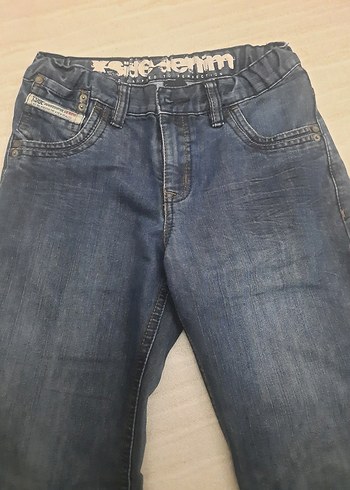 Erkek Bol Kesim Lacivert Kot Pantolon w30 - Görsel 2