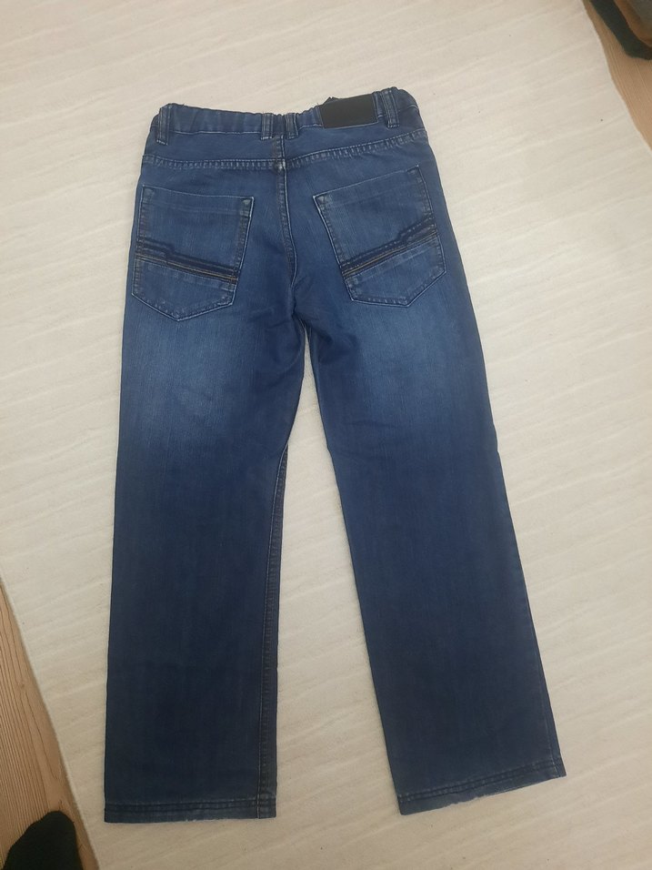 Erkek Bol Kesim Lacivert Kot Pantolon w30 - Görsel 3