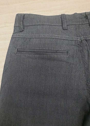Wekame Denim %100 Pamuk Füme Antrasit Kanvas Pantolon - 30/32 - Görsel 5