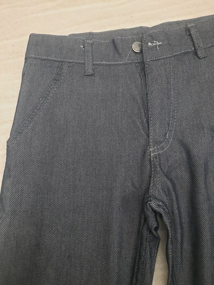 Wekame Denim %100 Pamuk Füme Antrasit Kanvas Pantolon - 30/32 - Görsel 3