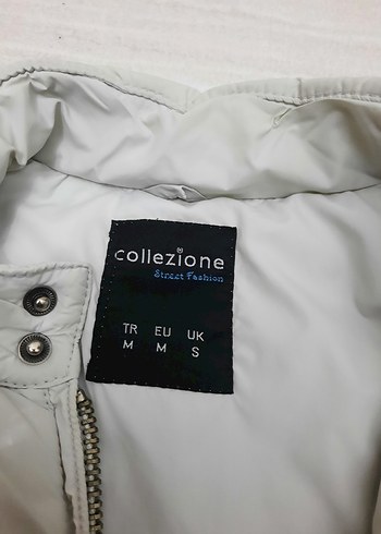 Gri Erkek Keten Fermuarlı Mont - Görsel 4