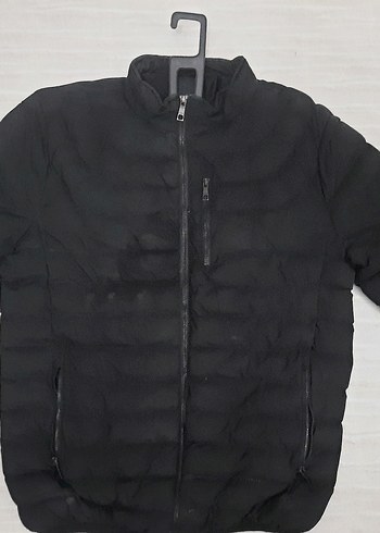 Erkek Siyah Fermuarlı Mont - Görsel 2