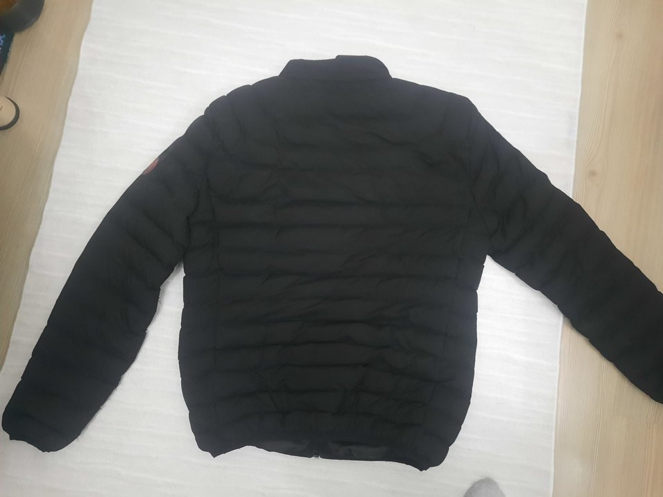 Erkek Siyah Fermuarlı Mont - Görsel 3