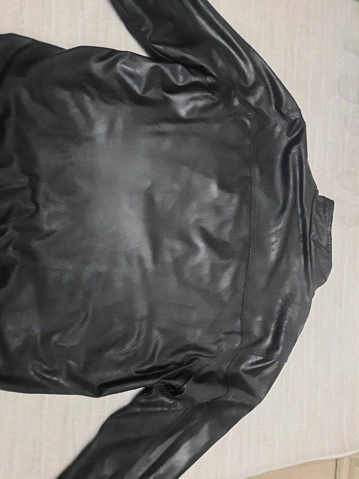 Siyah Deri Ceket - S Beden - Temiz - Görsel 5