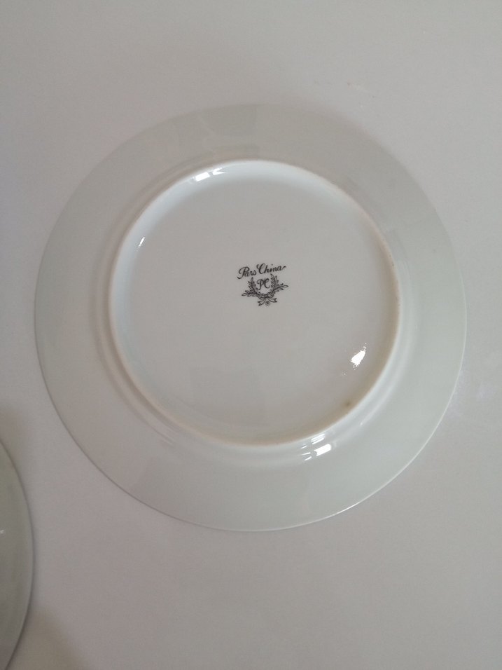 Beyaz  Desenli Yemek Tabağı Seti 24 parça 6 kişilik - Görsel 5