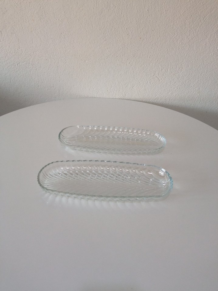 Çok Bölmeli Çok Renkli Cam  Kabı 2 li - Görsel 3