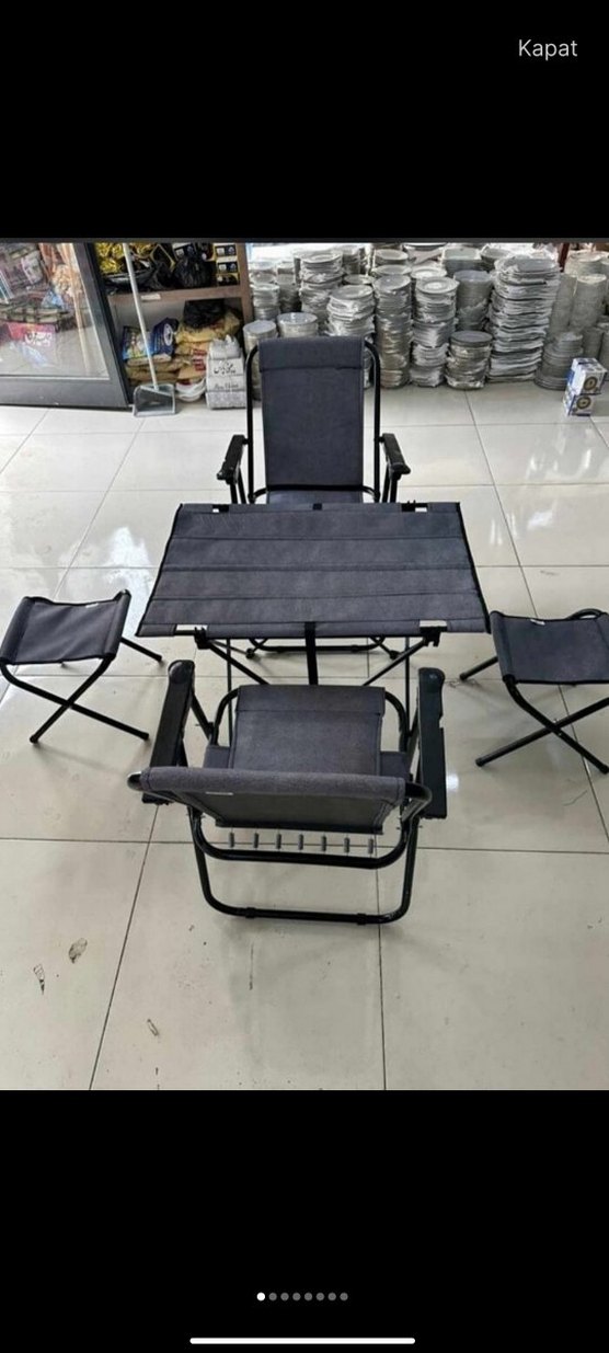 Katlanabilir masa Sandalye takımı - Görsel 2