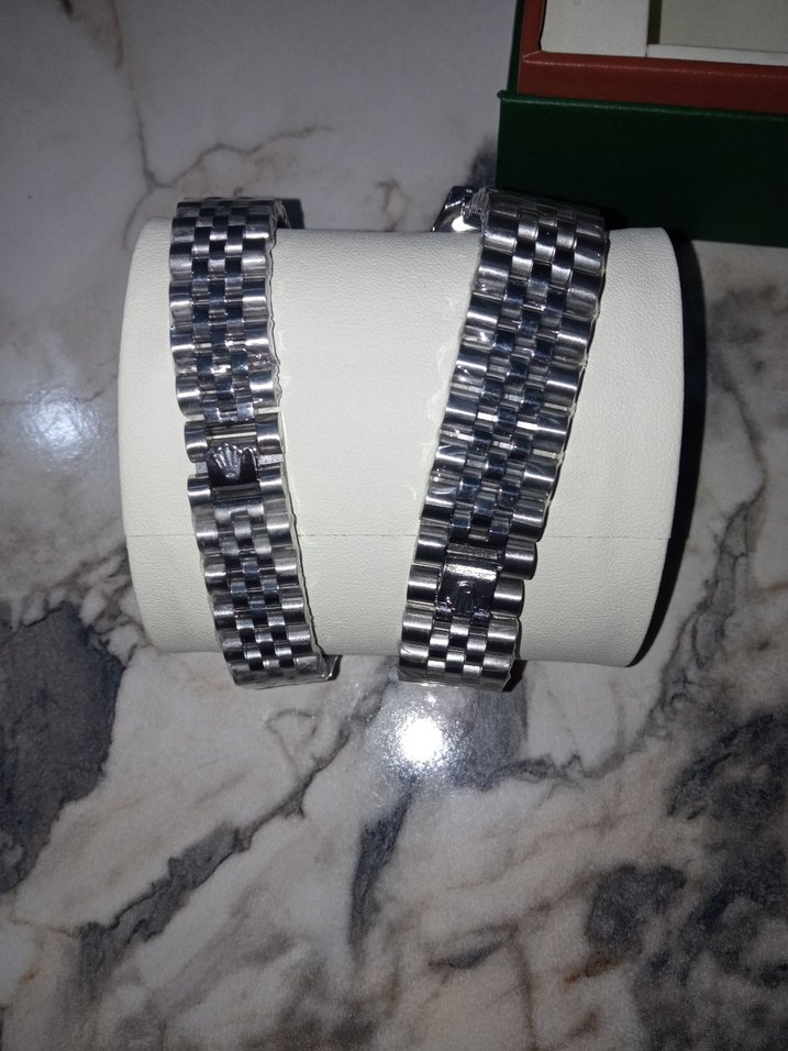 Klasik Siyah Erkek ve bayan  Saat Seti - Görsel 5