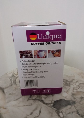 Unique Gri Mutfak Blender ve Doğrayıcı ve öğutucu - Görsel 2