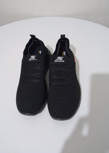 Skechers Siyah Elastik Spor Ayakkabı - Görsel 4