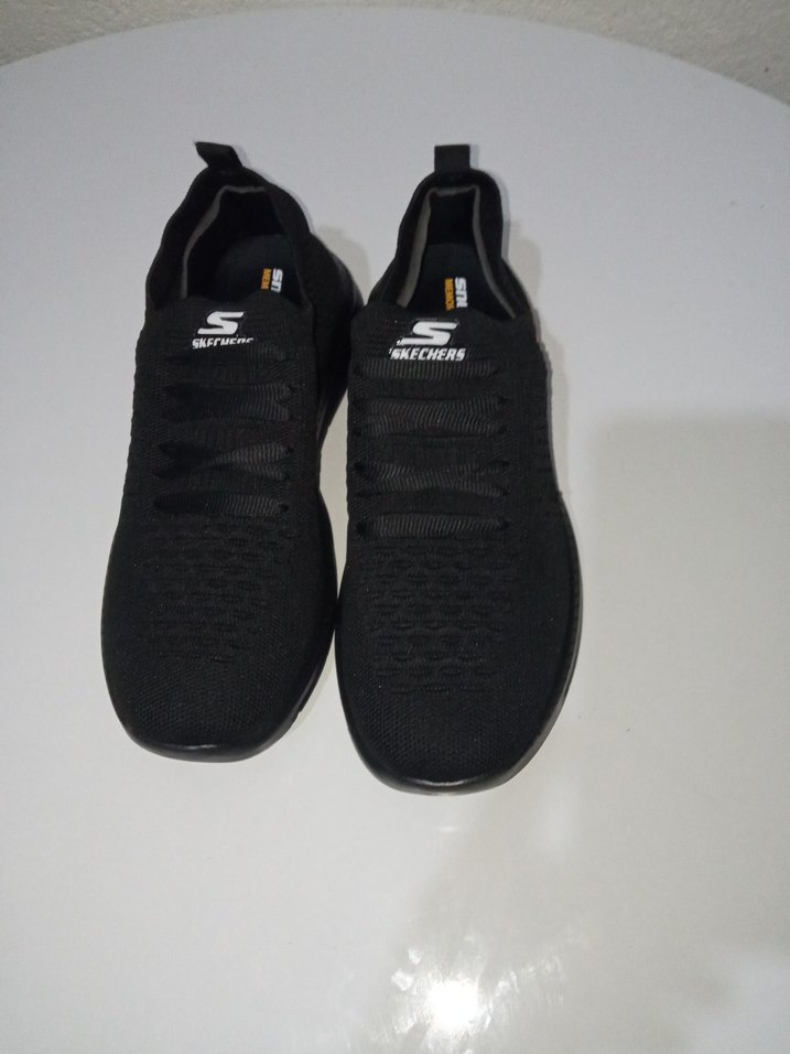 Skechers Siyah Elastik Spor Ayakkabı - Görsel 5