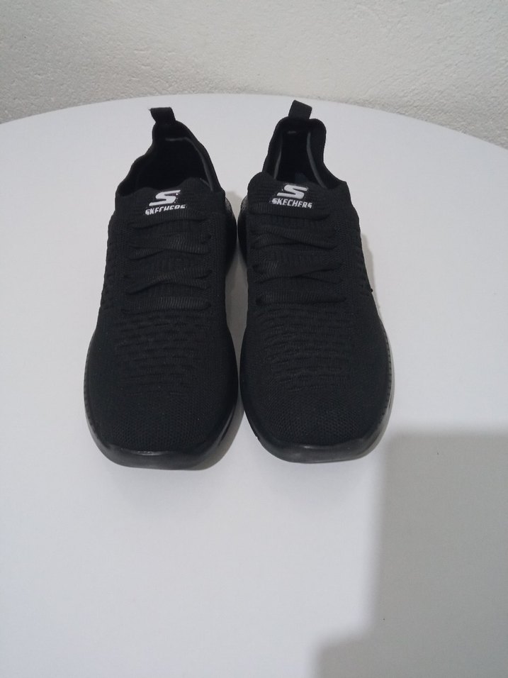 Skechers Siyah Elastik Spor Ayakkabı - Görsel 2