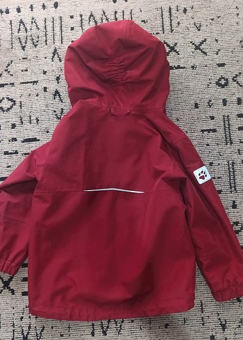 Erkek Çocuk Bordo Kapüşonlu Fermuarlı Ceket - Görsel 4