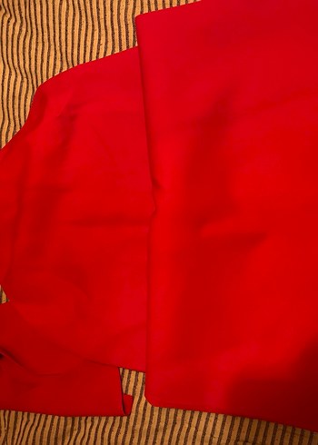 Parlak Kırmızı mini elbise - Görsel 2