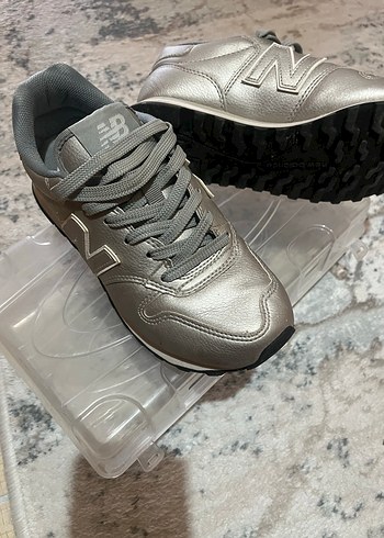 Gri New Balance Platform Spor Ayakkabı - Görsel 2