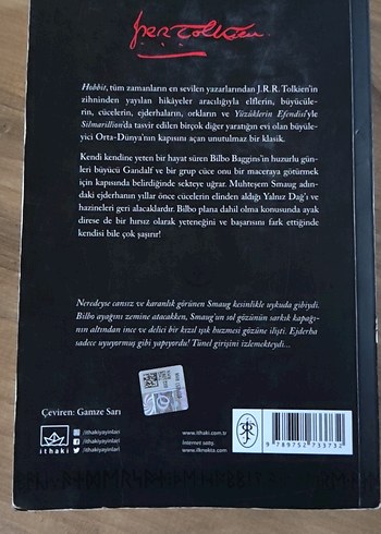 J.R.R. Tolkien - Hobbit Kitabı - Görsel 2