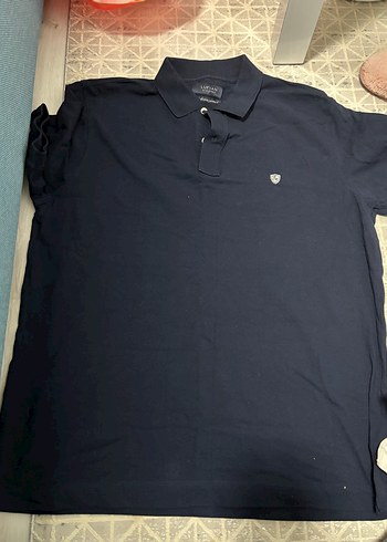 Erkek lacivert  Kısa Kollu Polo Tişört - Görsel 2