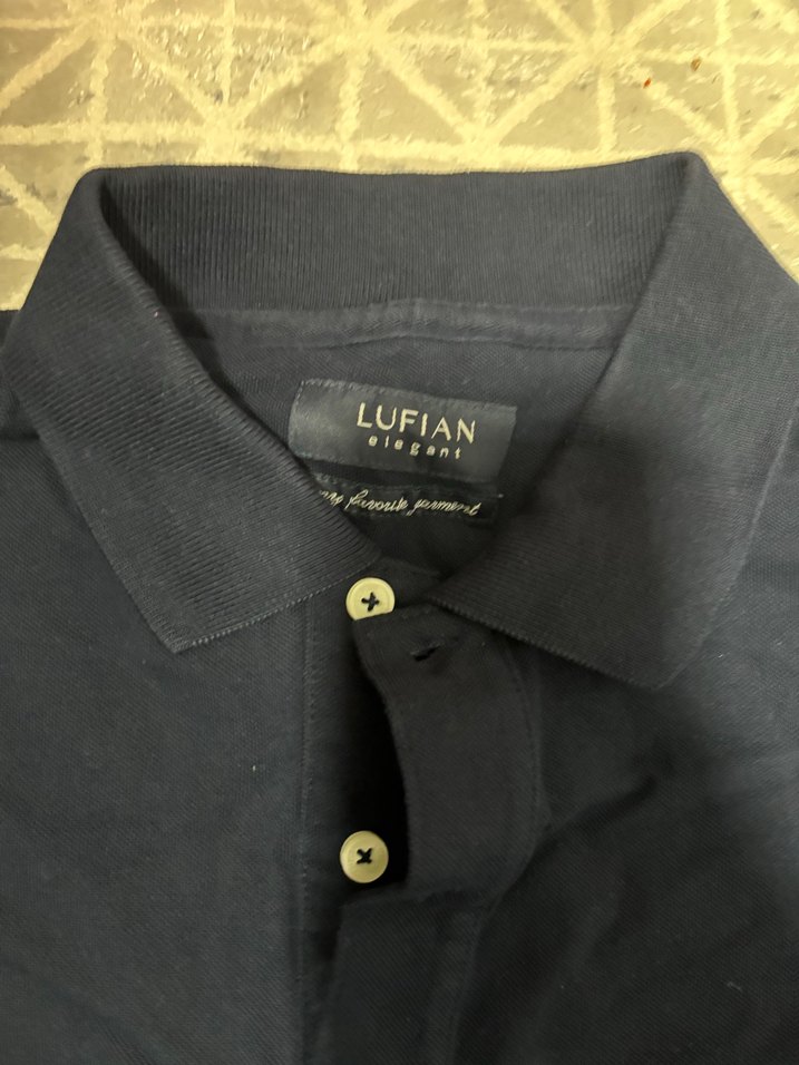 Erkek lacivert  Kısa Kollu Polo Tişört - Görsel 3