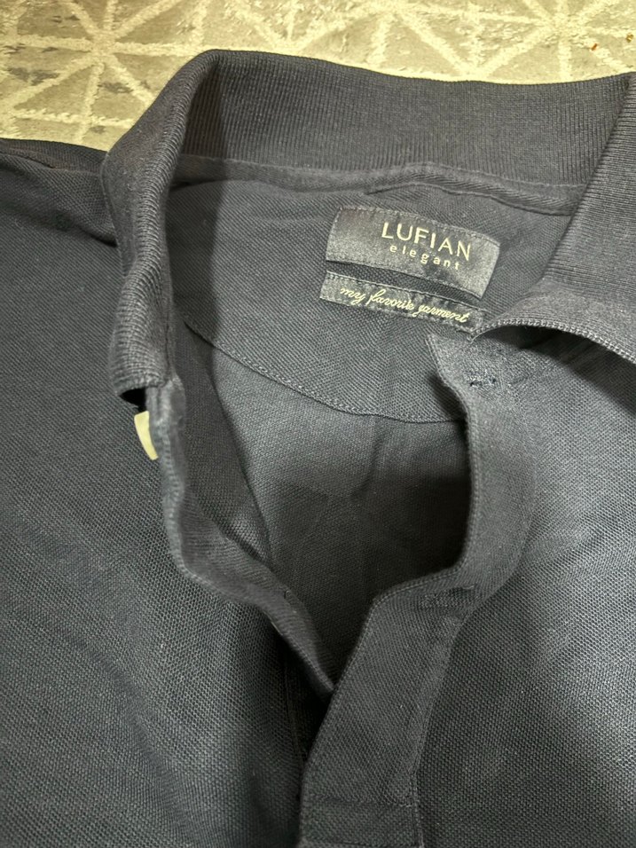 Erkek lacivert  Kısa Kollu Polo Tişört - Görsel 5