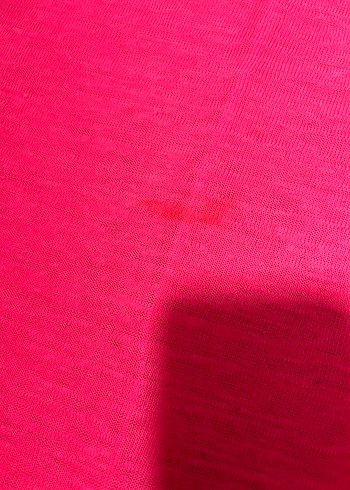 Pembe V Yaka kısa kollu   Bluz - Görsel 4