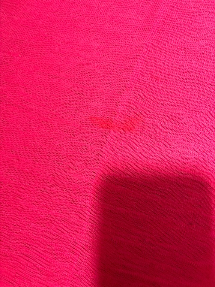 Pembe V Yaka kısa kollu   Bluz - Görsel 4