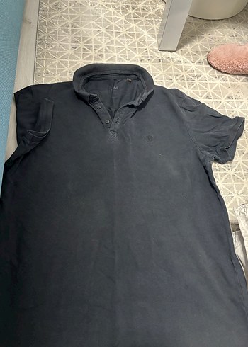 Üç adet erkek kısa kollu tişörtler(koton,mavi,mavi) - Görsel 5