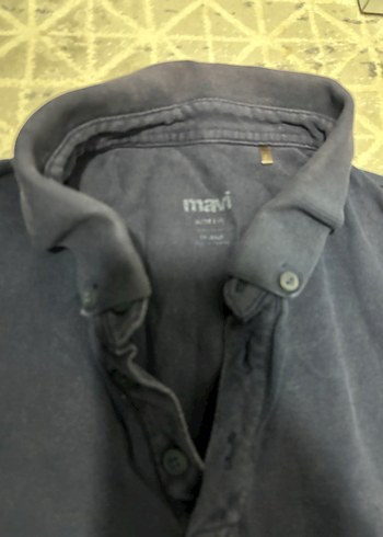 Üç adet erkek kısa kollu tişörtler(koton,mavi,mavi) - Görsel 9